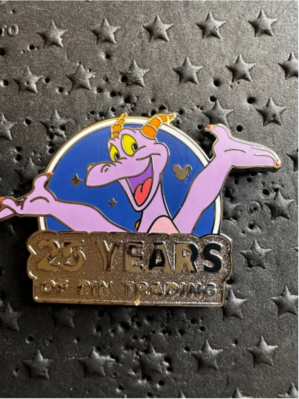 2025 WDW HIDDEN DISNEY WAVE A 25 YEARS FIGMENT CHASER PIN 25TH ANNIVERSARY